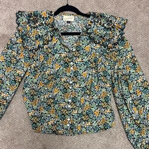 Universal Thread Floral Print Top